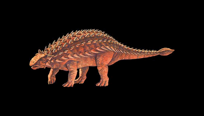 Stickers Dinosaure Ankylosaure
